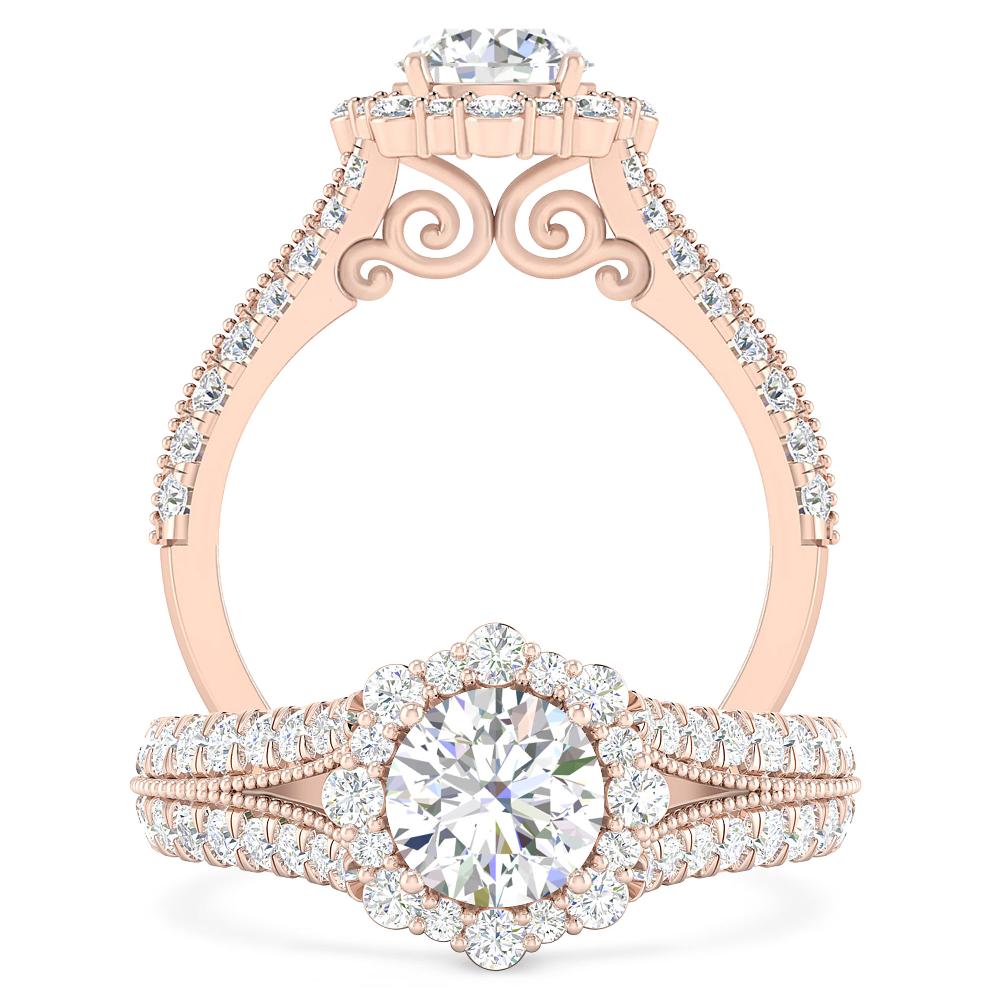 Rose Gold - Diamond