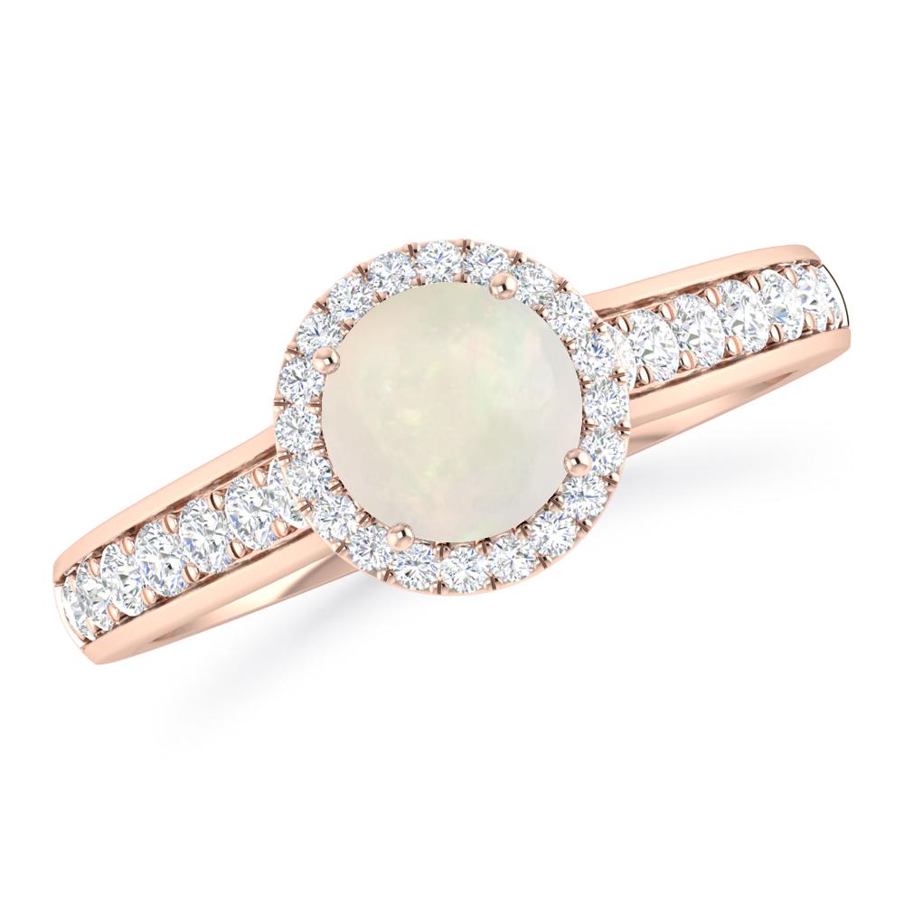 Rose Gold - Opal