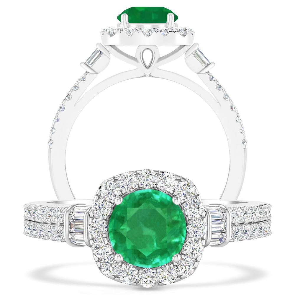 White Gold - Emerald
