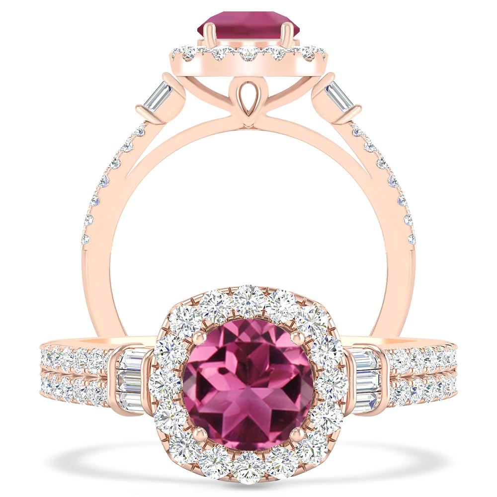 Rose Gold - Pink Tourmaline