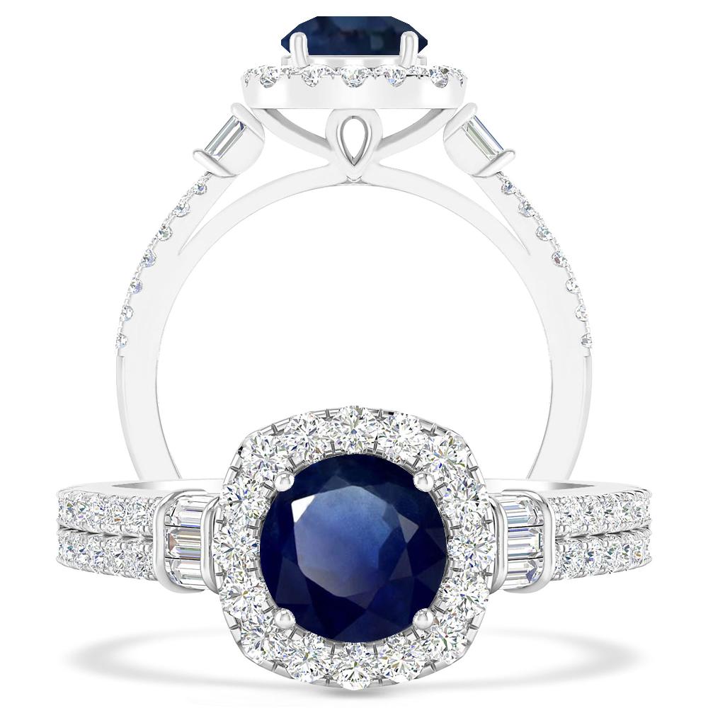 White Gold - Sapphire