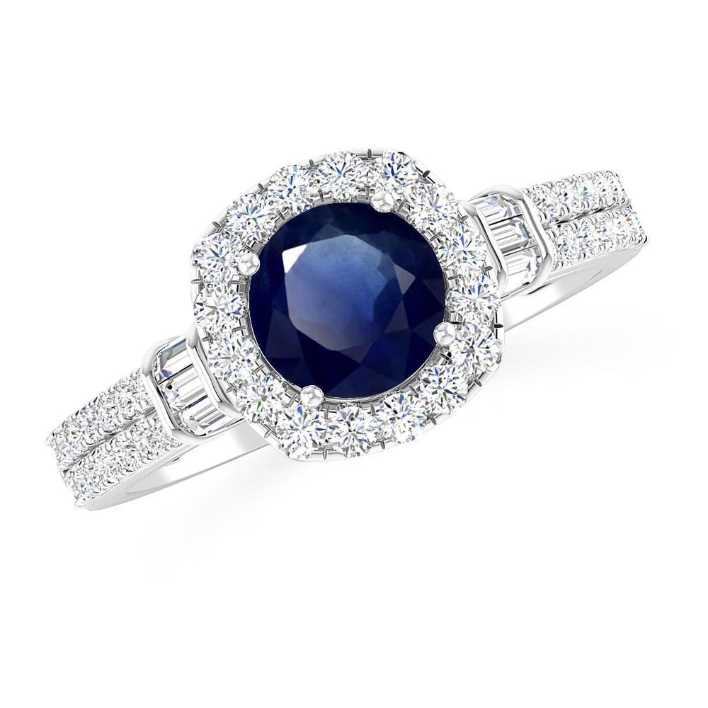 White Gold - Sapphire