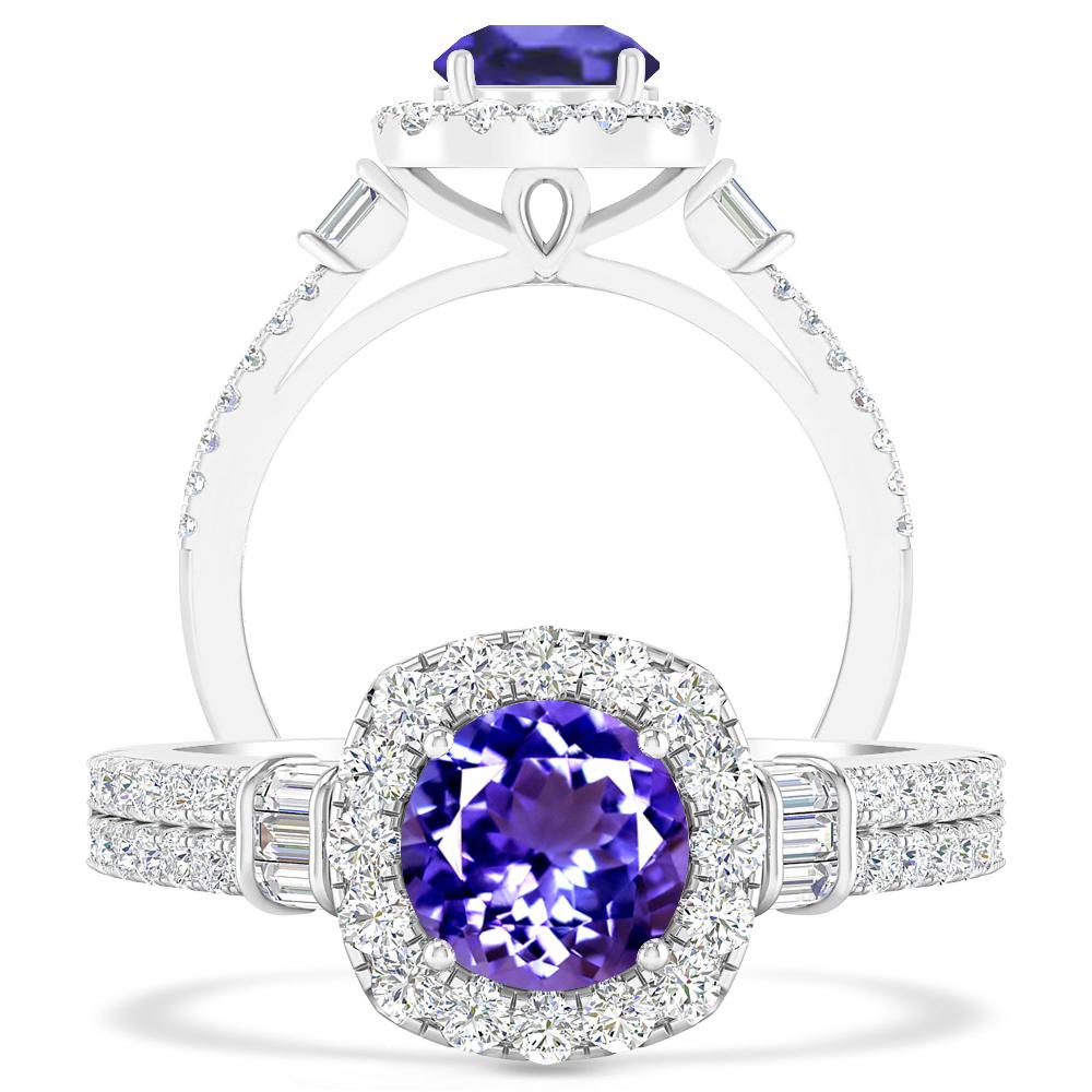White Gold - Tanzanite