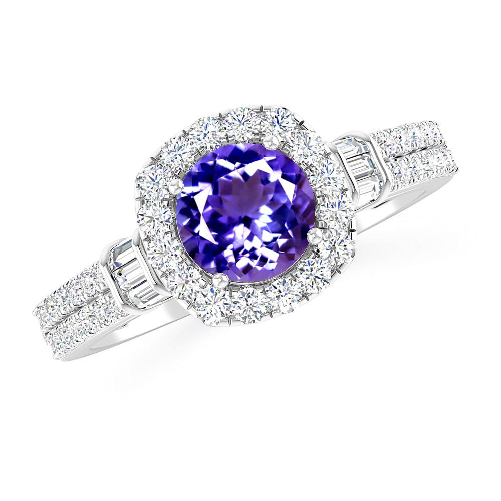 White Gold - Tanzanite