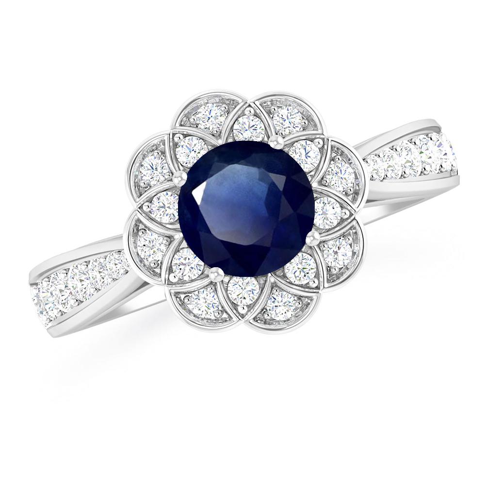 White Gold - Sapphire