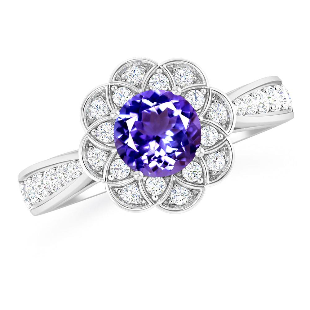 White Gold - Tanzanite
