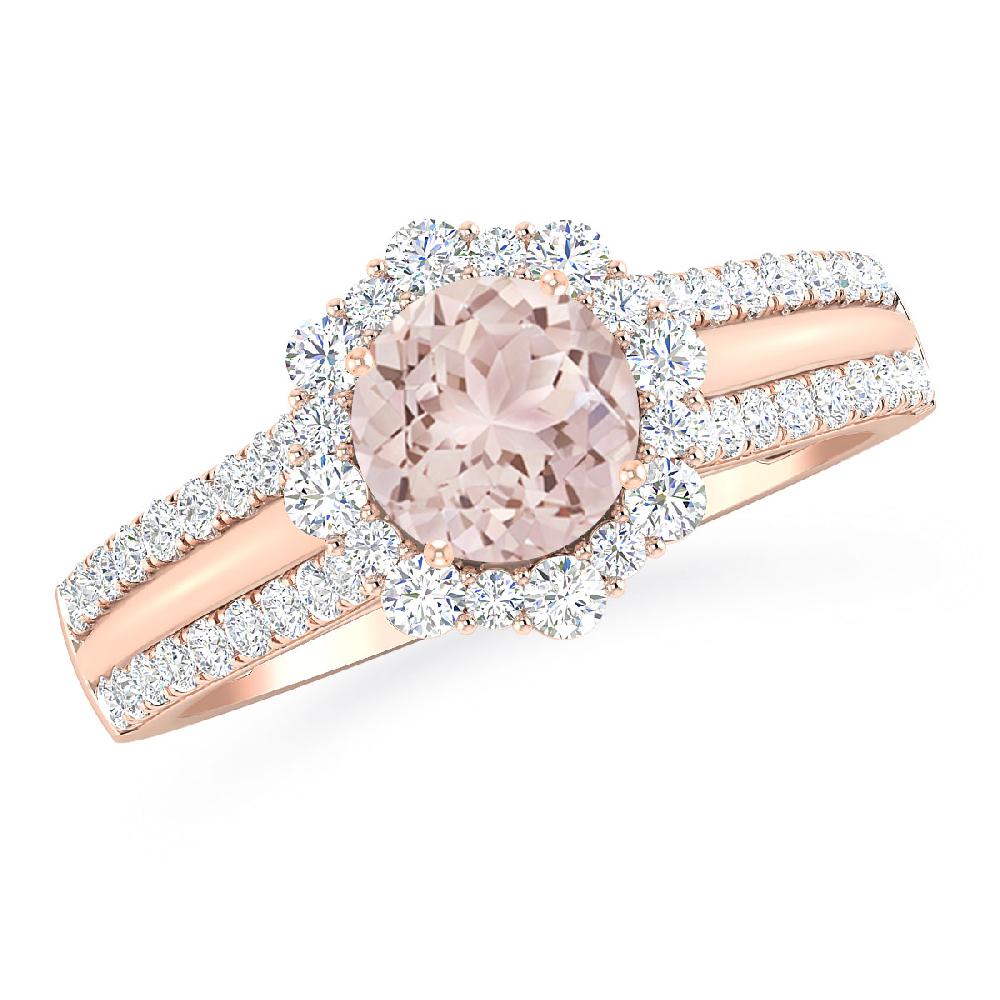 Rose Gold - Morganite