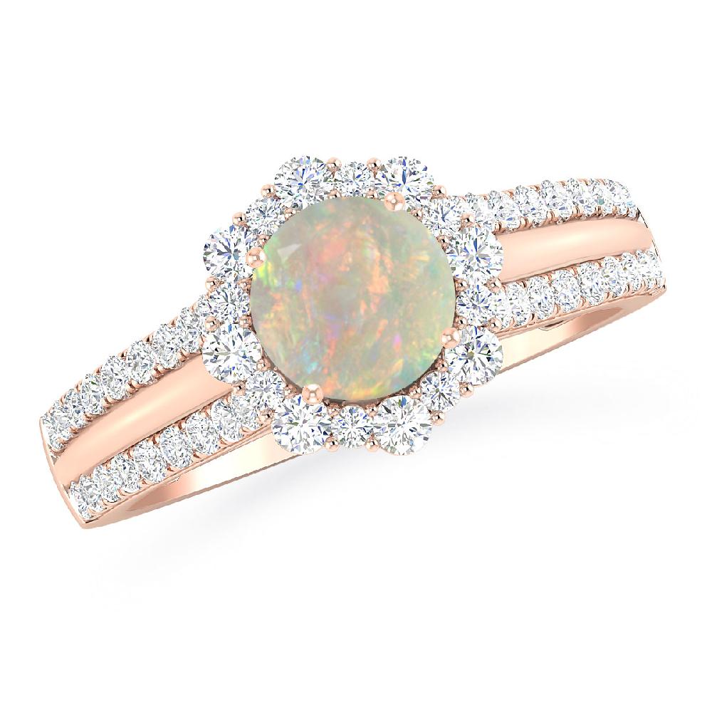 Rose Gold - Opal