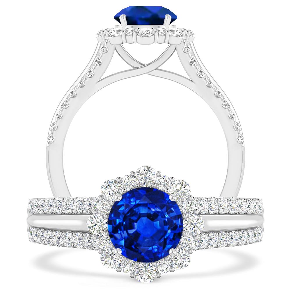 White Gold - Sapphire