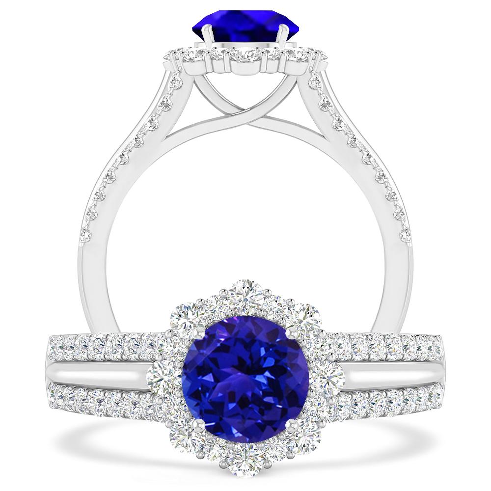 White Gold - Tanzanite