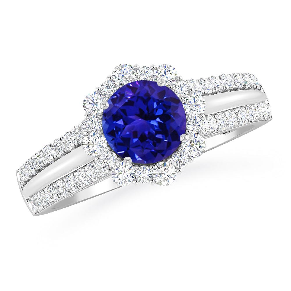 White Gold - Tanzanite