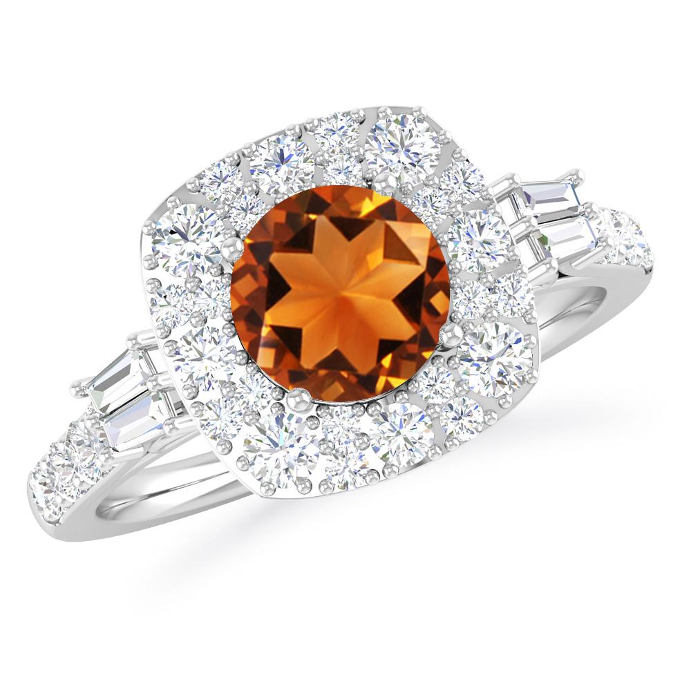 White Gold - Citrine