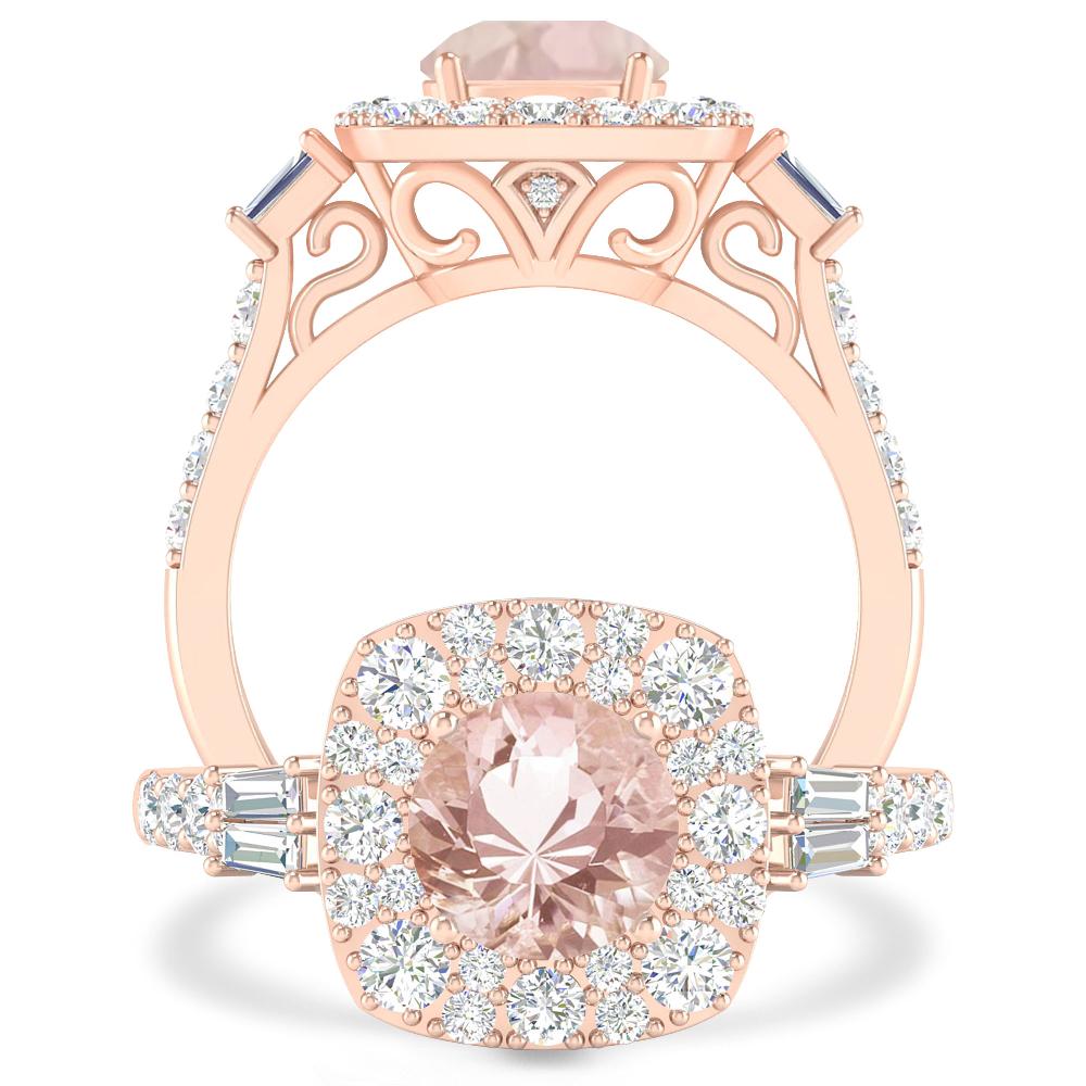 Rose Gold - Morganite