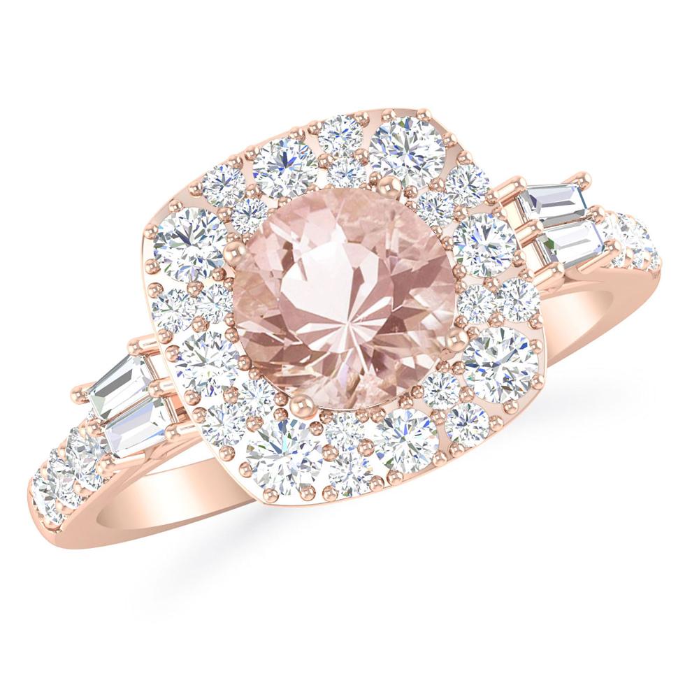 Rose Gold - Morganite