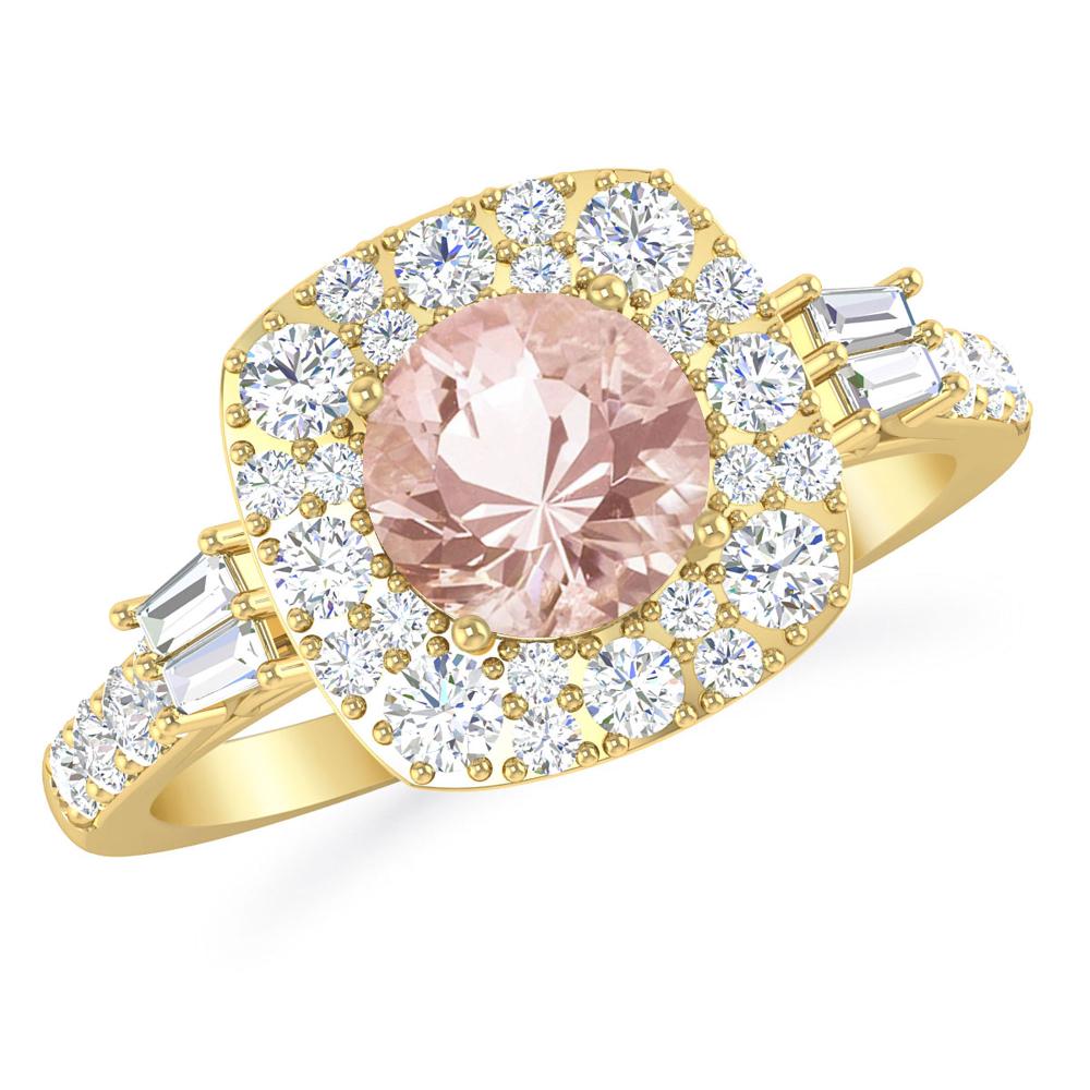 Yellow Gold - Morganite
