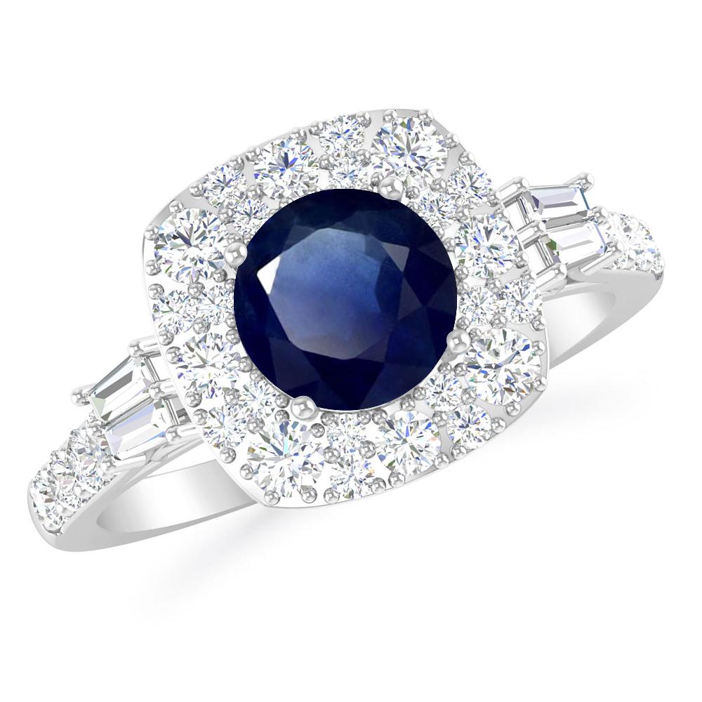 White Gold - Sapphire