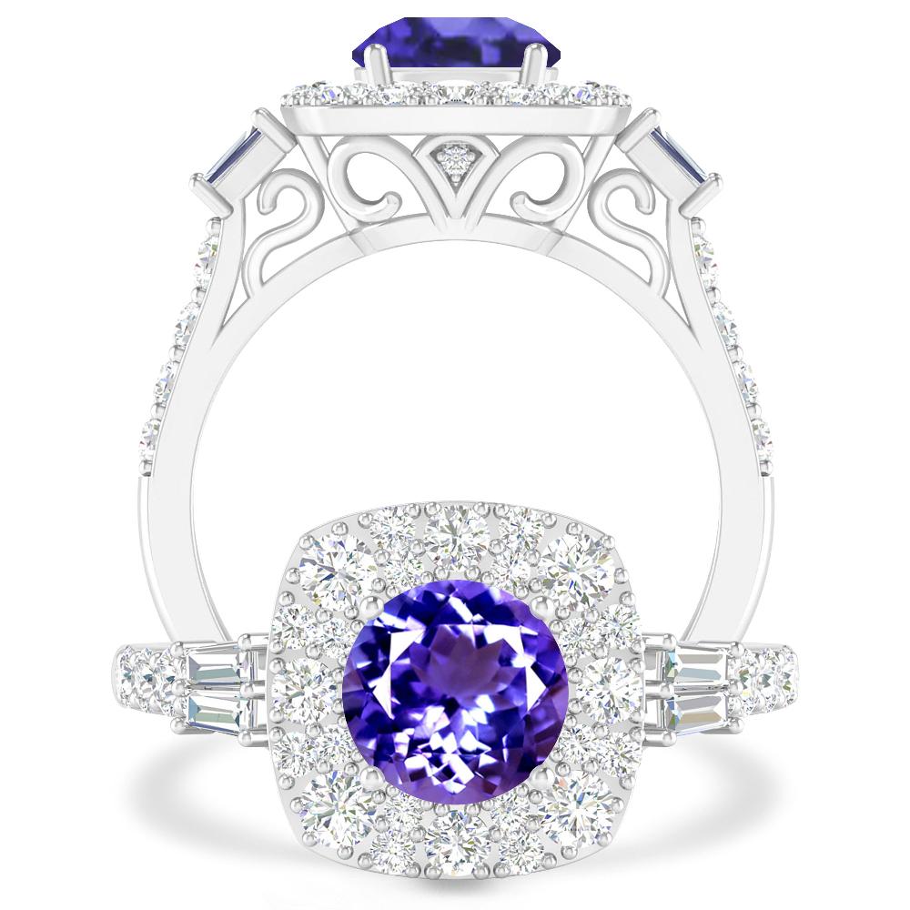 White Gold - Tanzanite