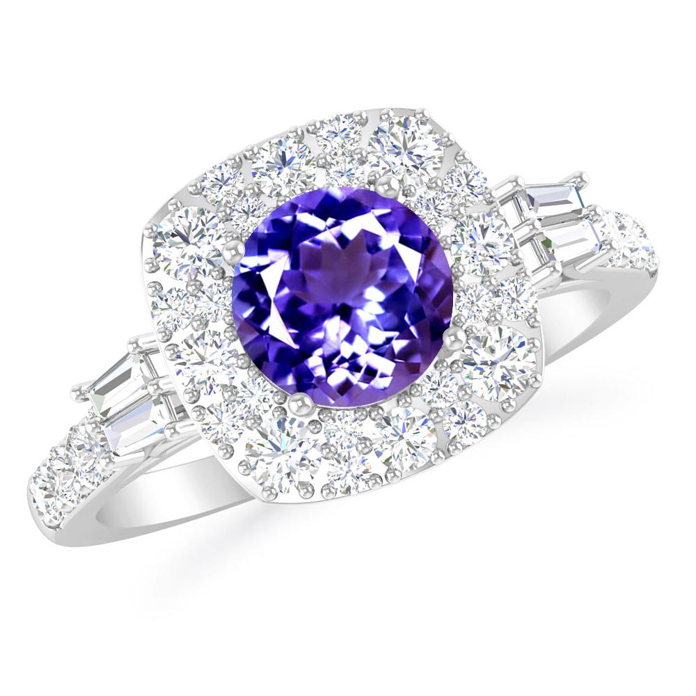 White Gold - Tanzanite