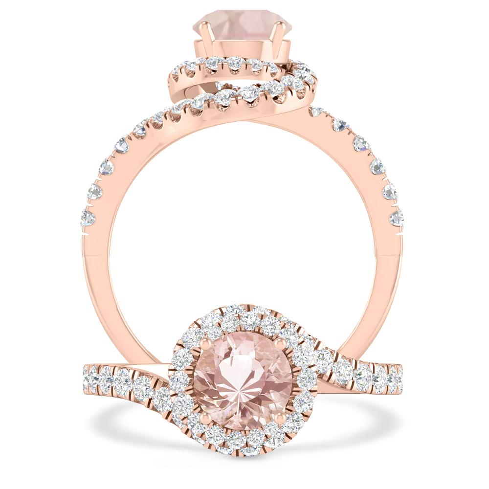 Rose Gold - Morganite