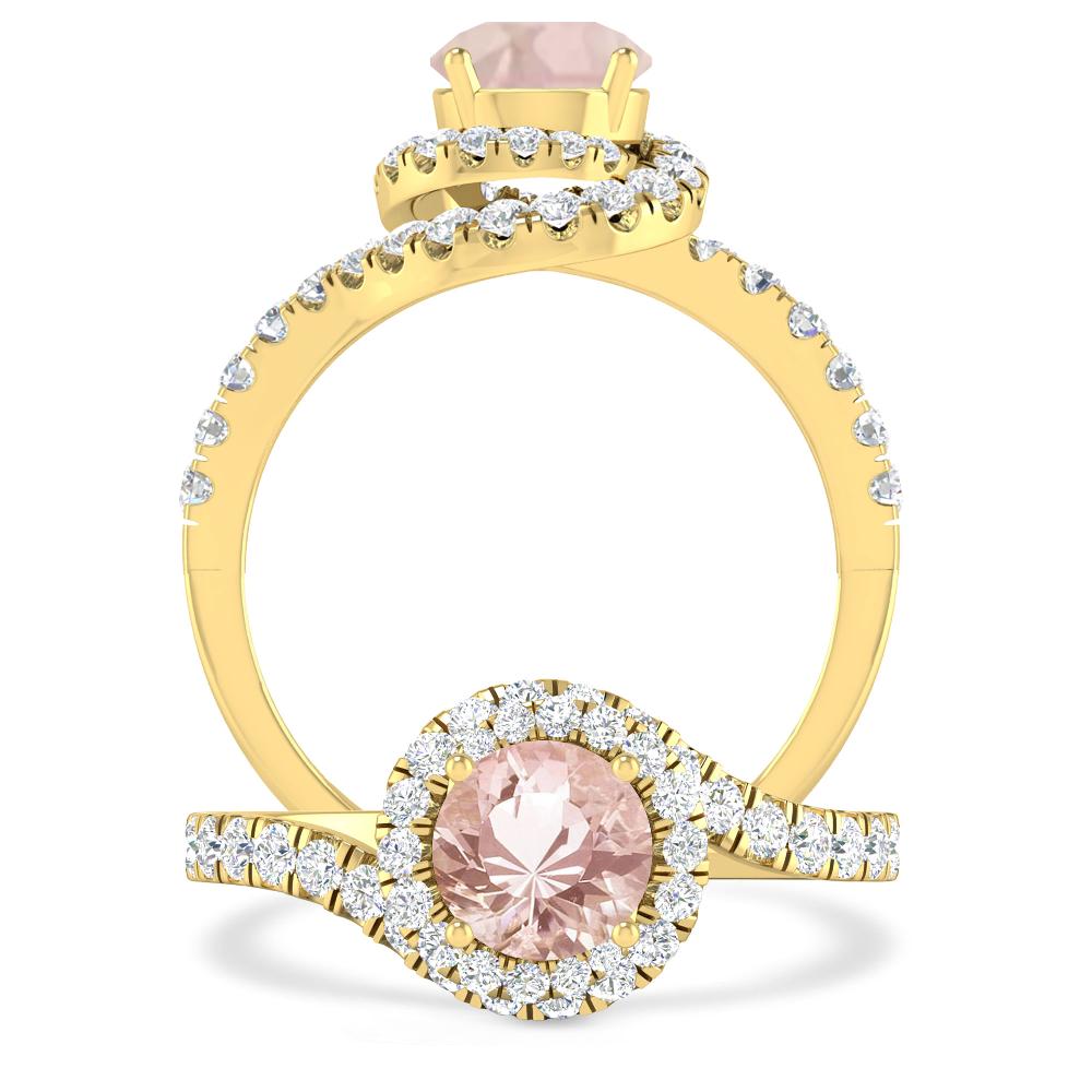 Yellow Gold - Morganite