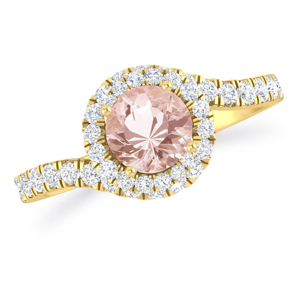 Yellow Gold - Morganite