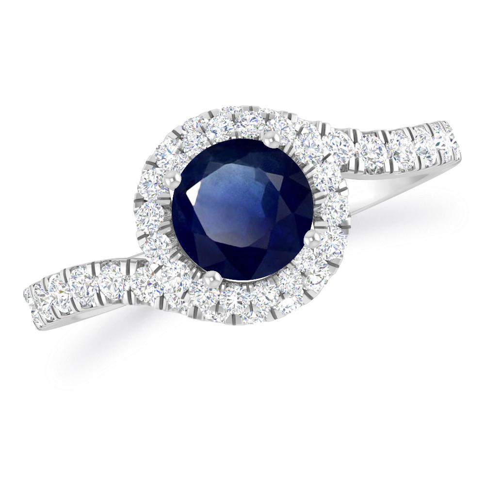 White Gold - Sapphire