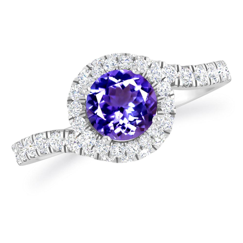 White Gold - Tanzanite
