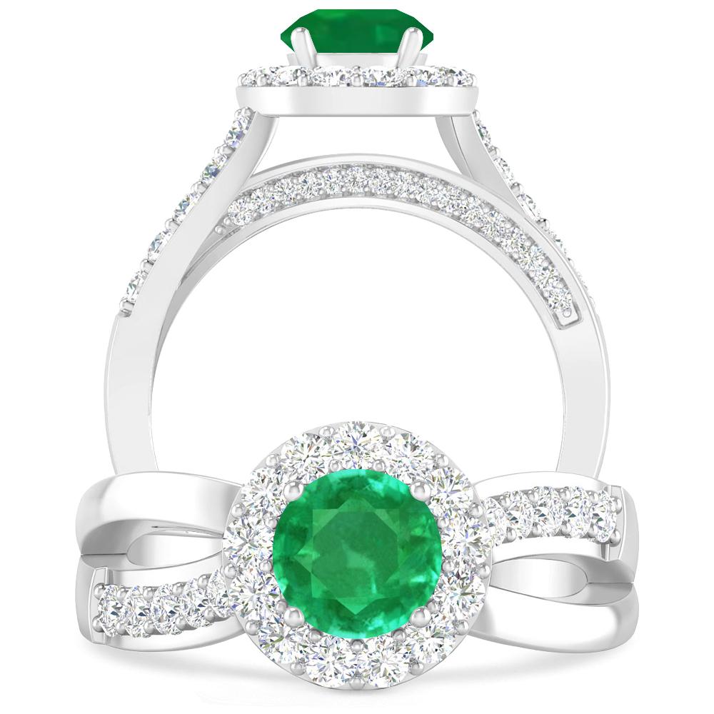White Gold - Emerald