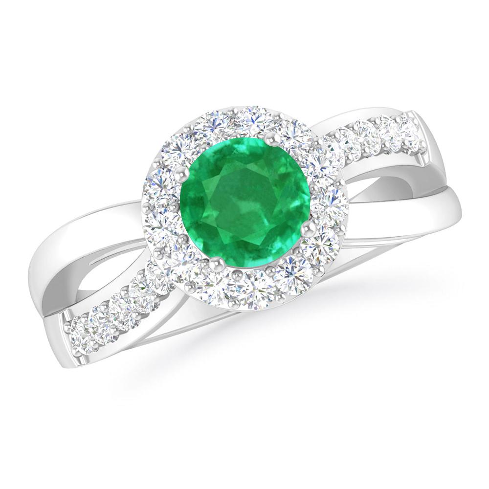 White Gold - Emerald