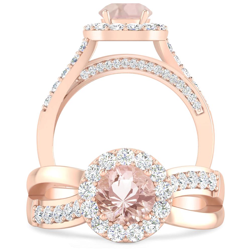 Rose Gold - Morganite