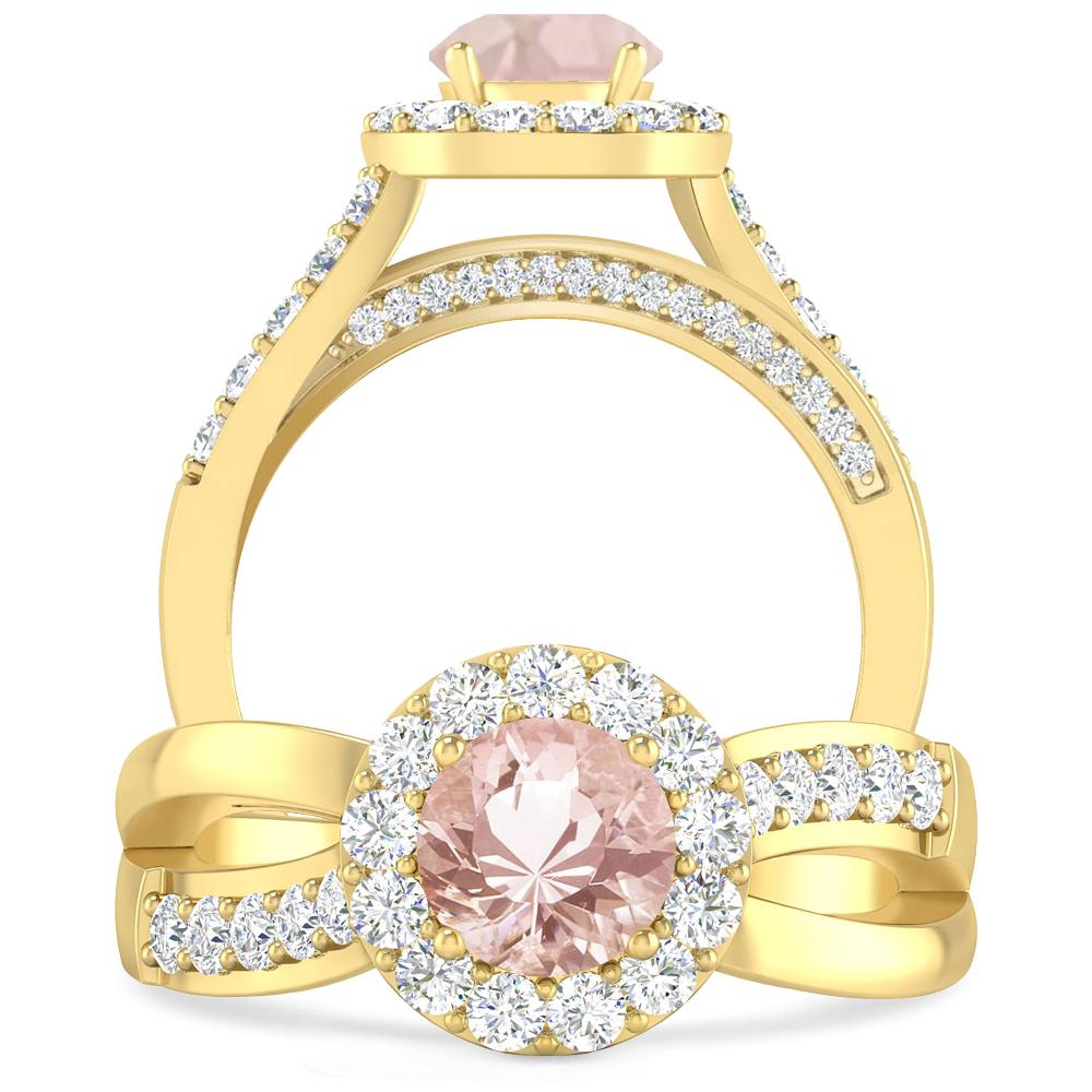 Yellow Gold - Morganite