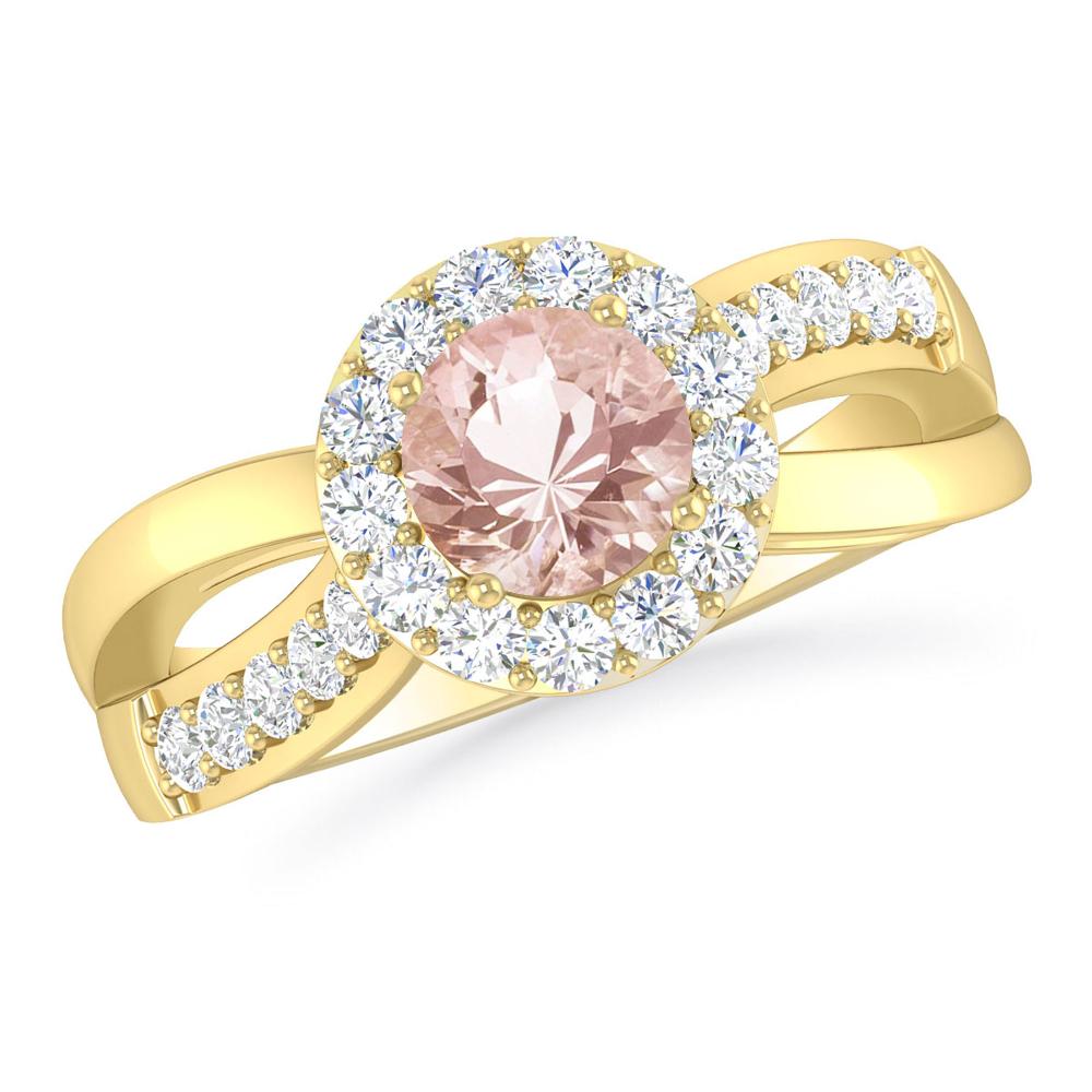 Yellow Gold - Morganite