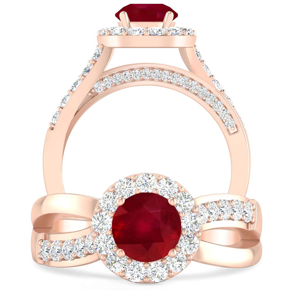 Rose Gold - Ruby