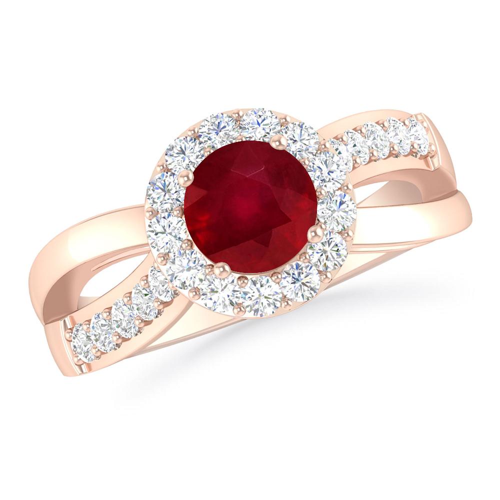 Rose Gold - Ruby