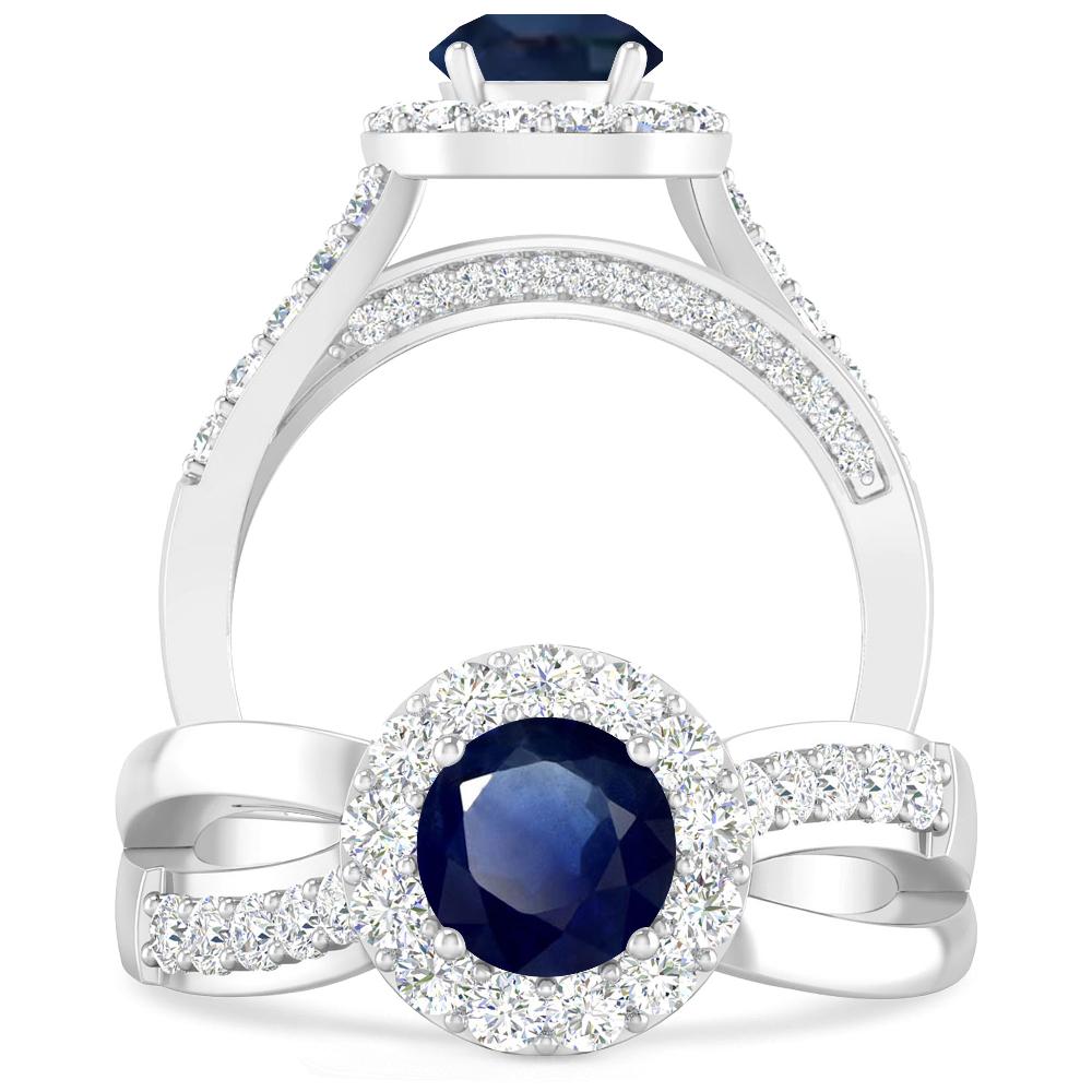 White Gold - Sapphire