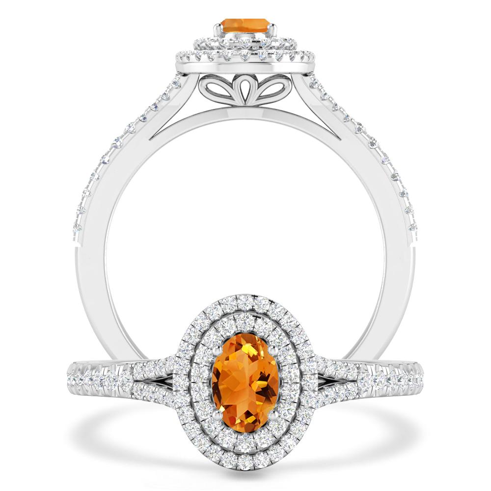 White Gold - Citrine