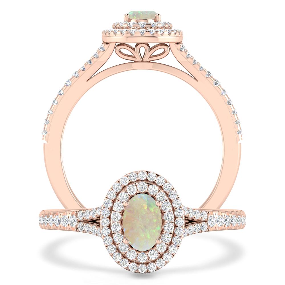 Rose Gold - Opal