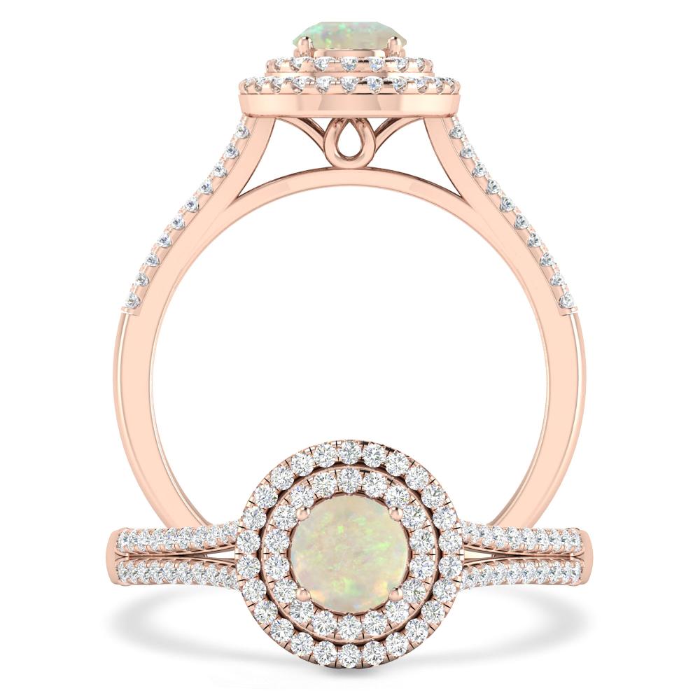 Rose Gold - Opal