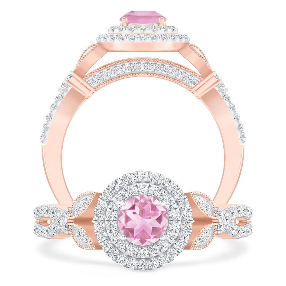 Rose Gold - Pink Tourmaline