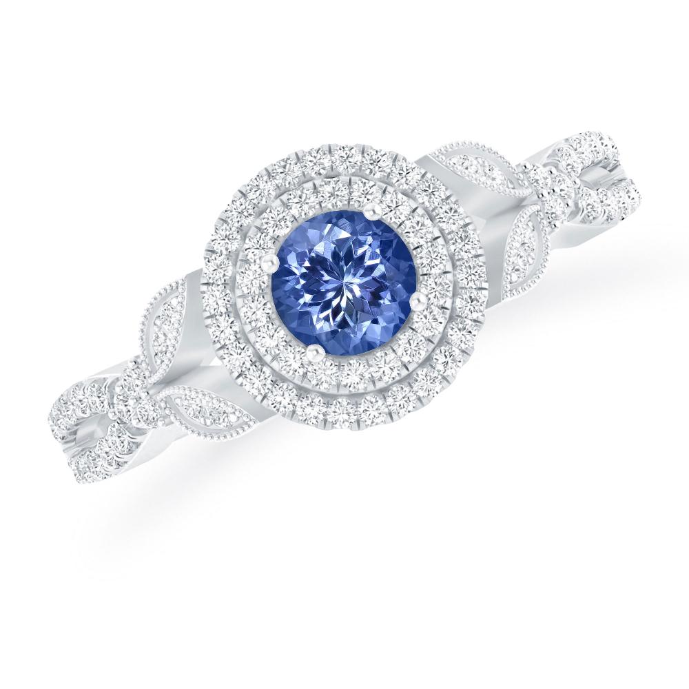 White Gold - Tanzanite