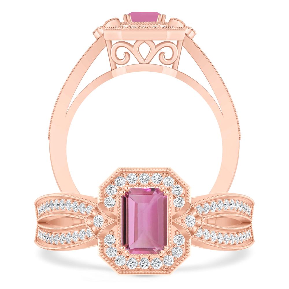 Rose Gold - Pink Tourmaline