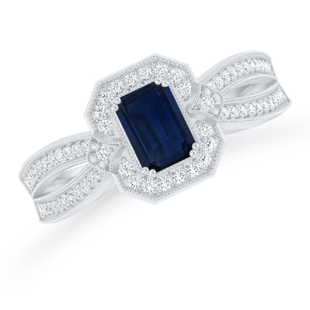 White Gold - Sapphire