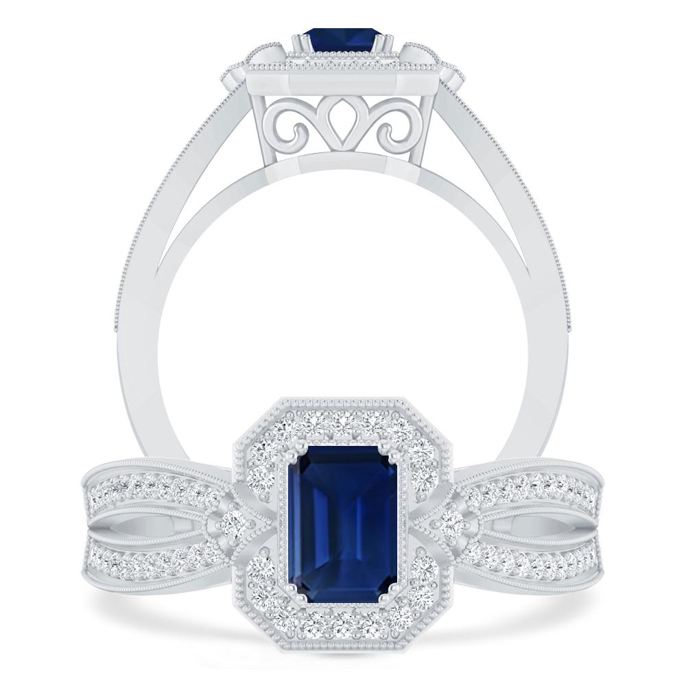White Gold - Sapphire