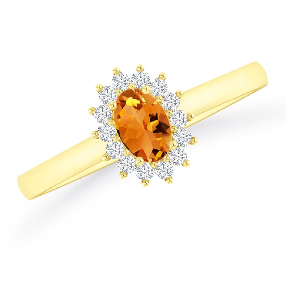 Yellow Gold - Citrine