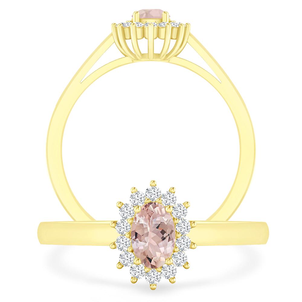 Yellow Gold - Morganite