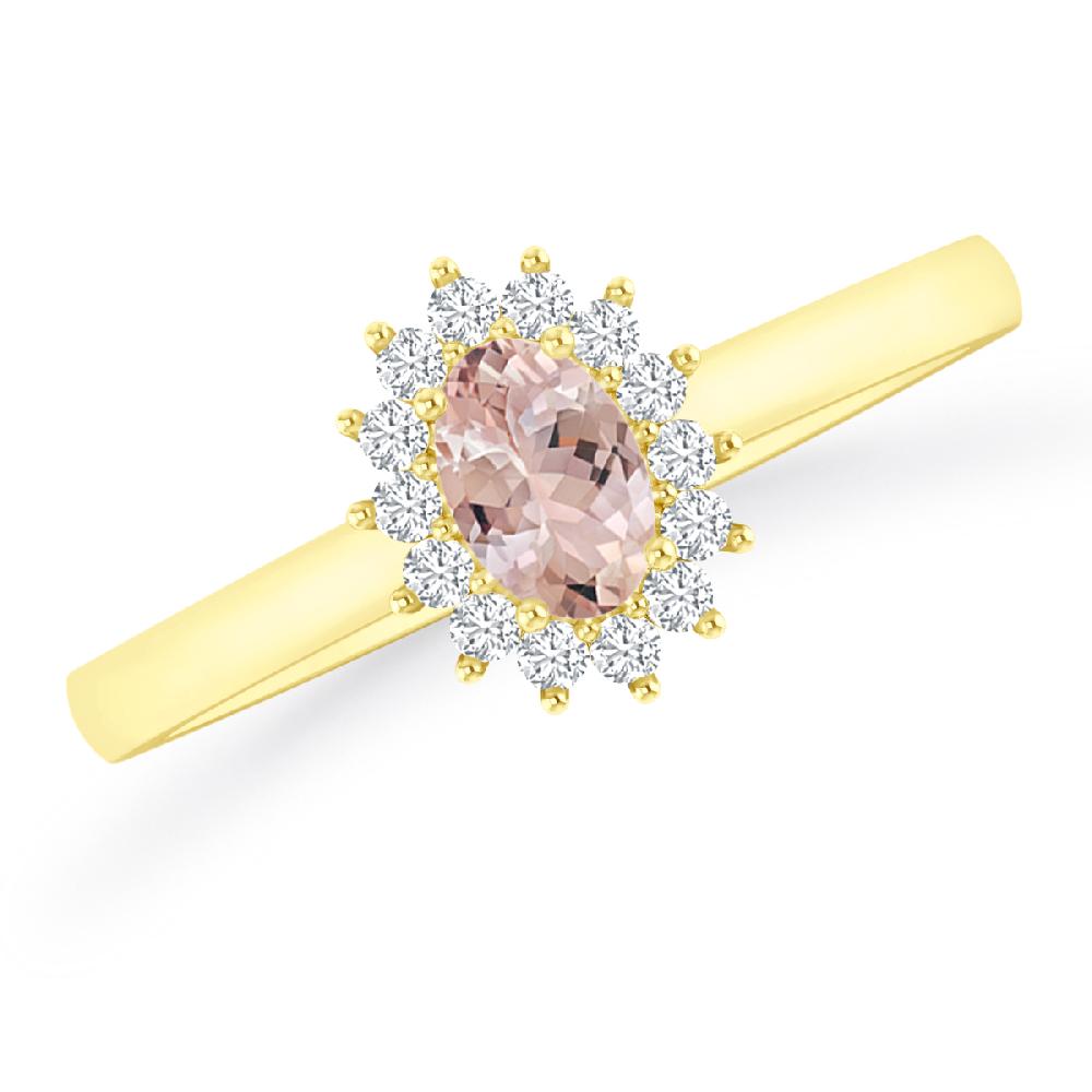 Yellow Gold - Morganite