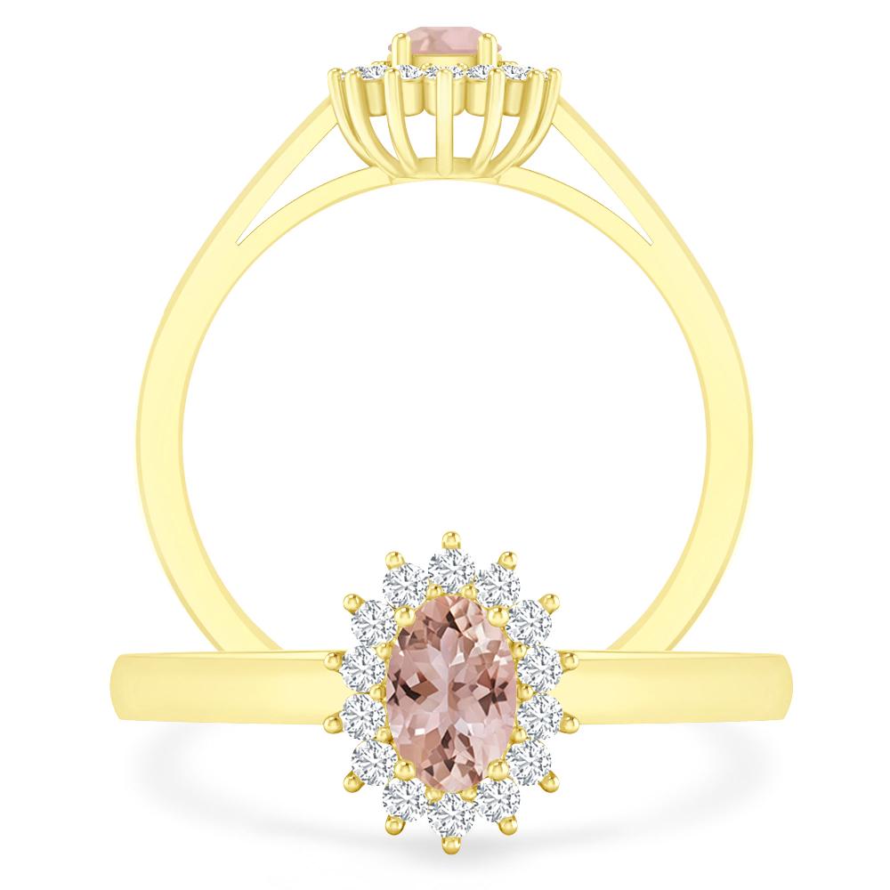 Yellow Gold - Morganite