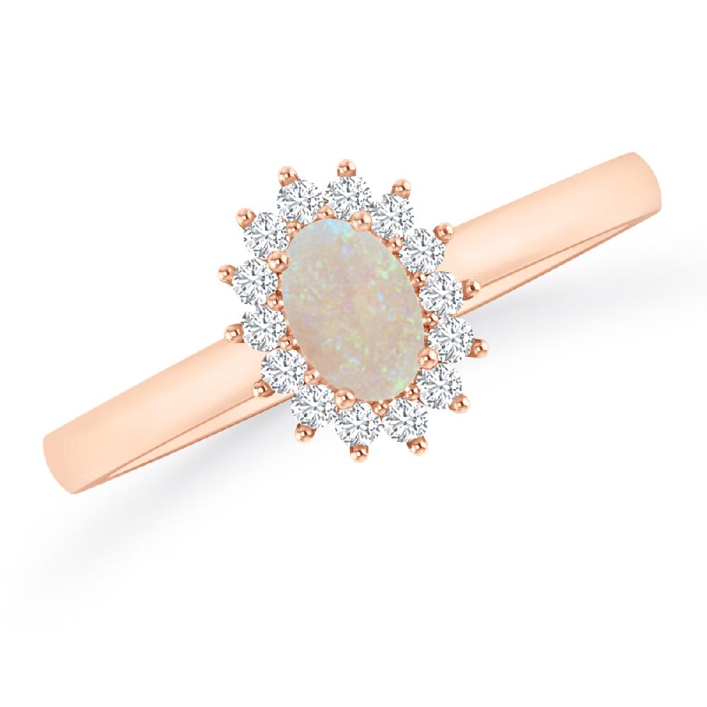 Rose Gold - Opal