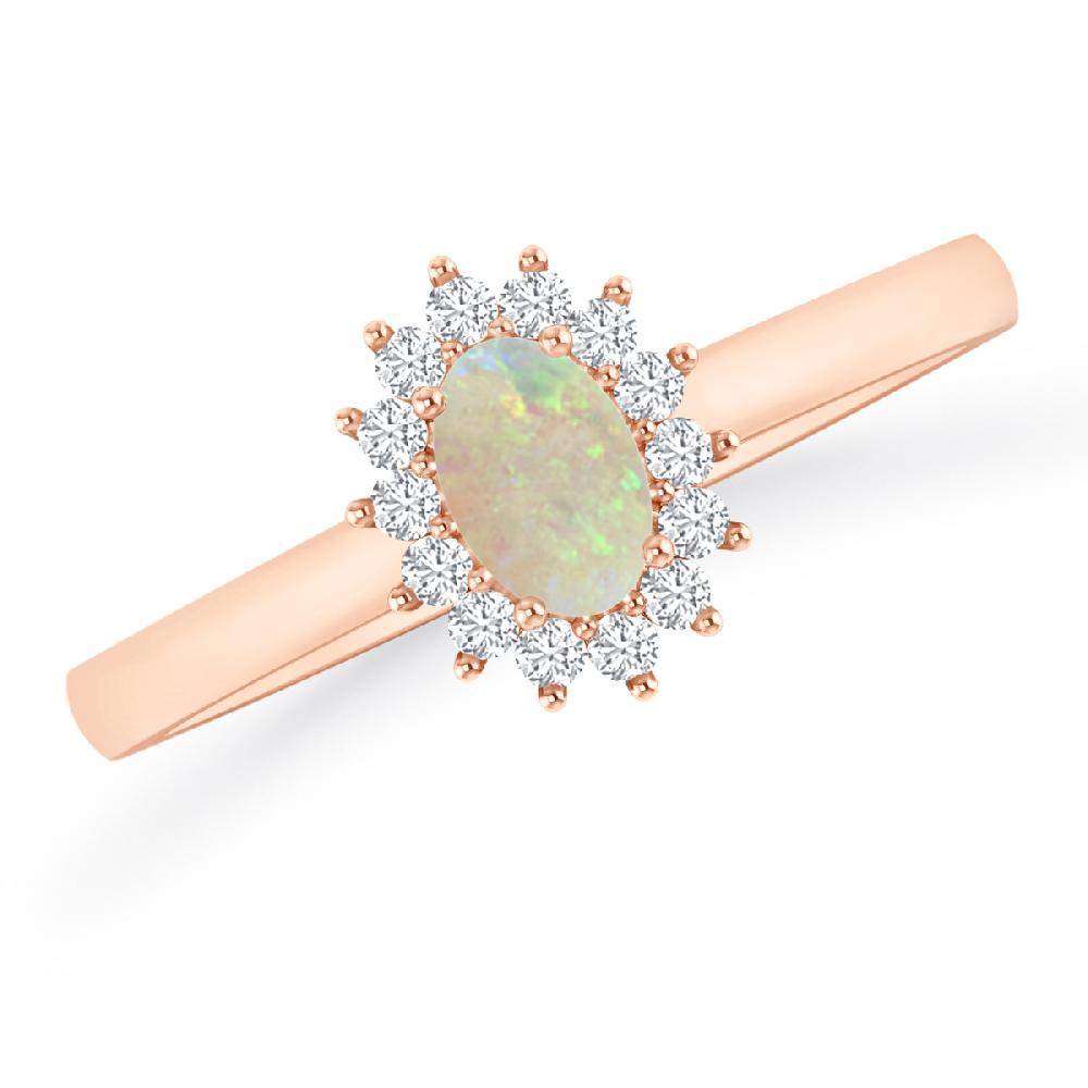 Rose Gold - Opal