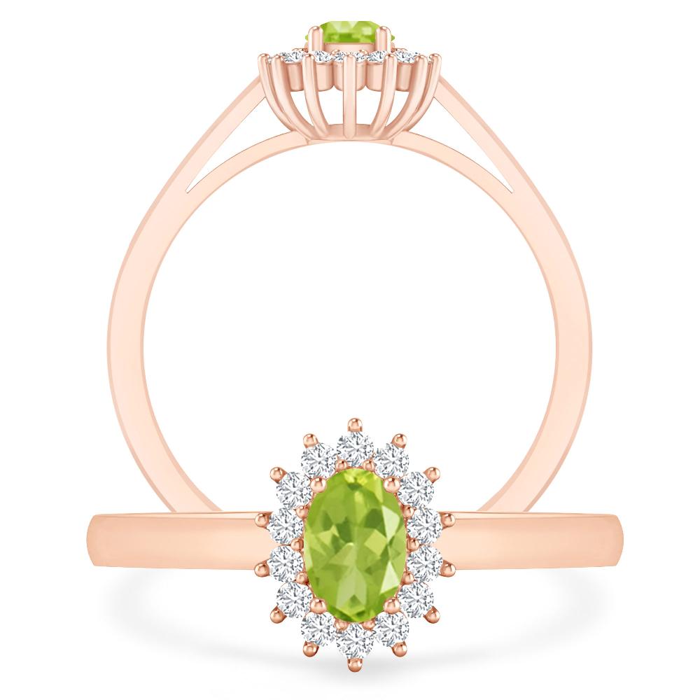 Rose Gold - Peridot